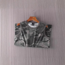 美国单！捡漏福利款夏季男士运动休闲迷彩纯棉无袖背心汗衫打底潮