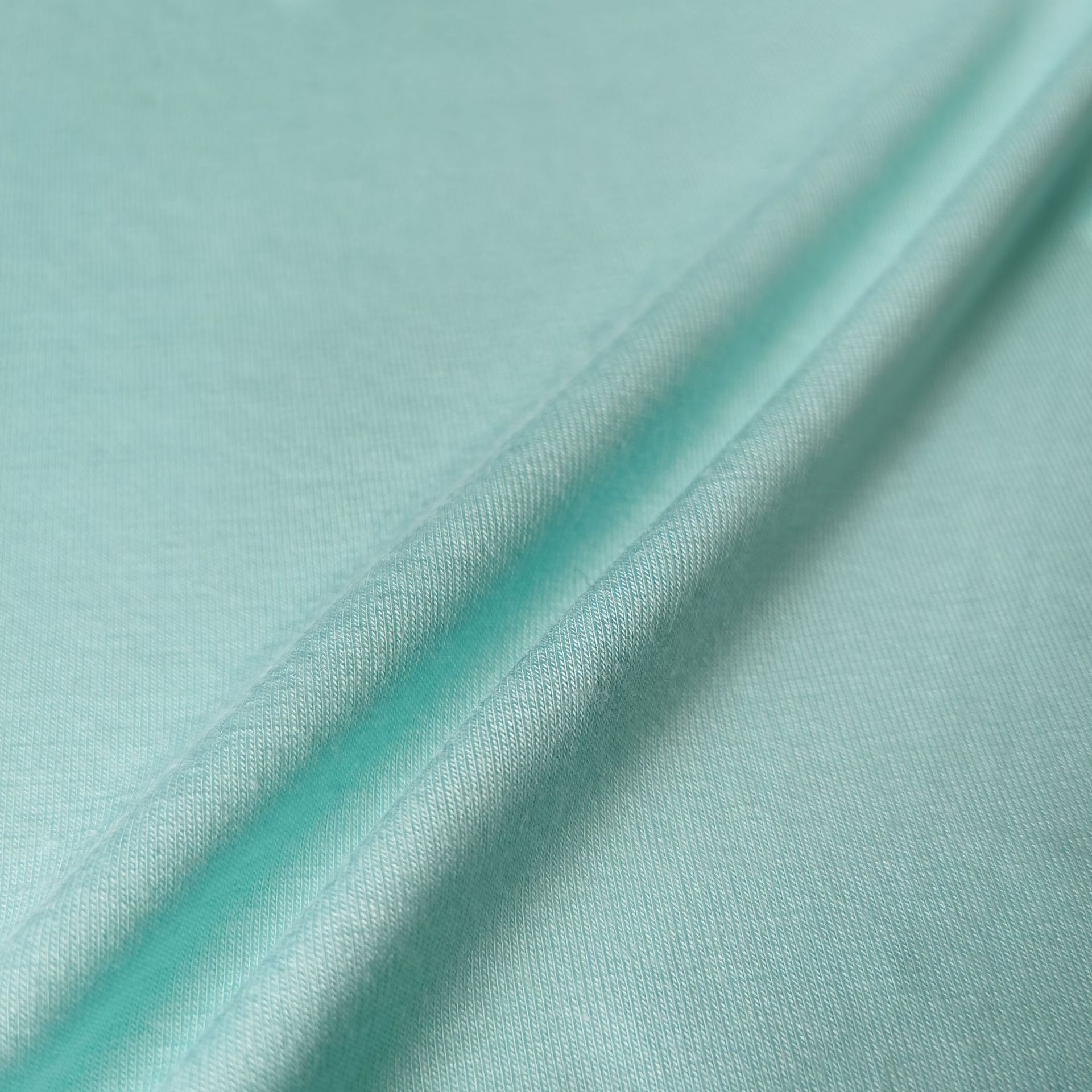 220克人棉弹力针织染色素色人棉单面汗布