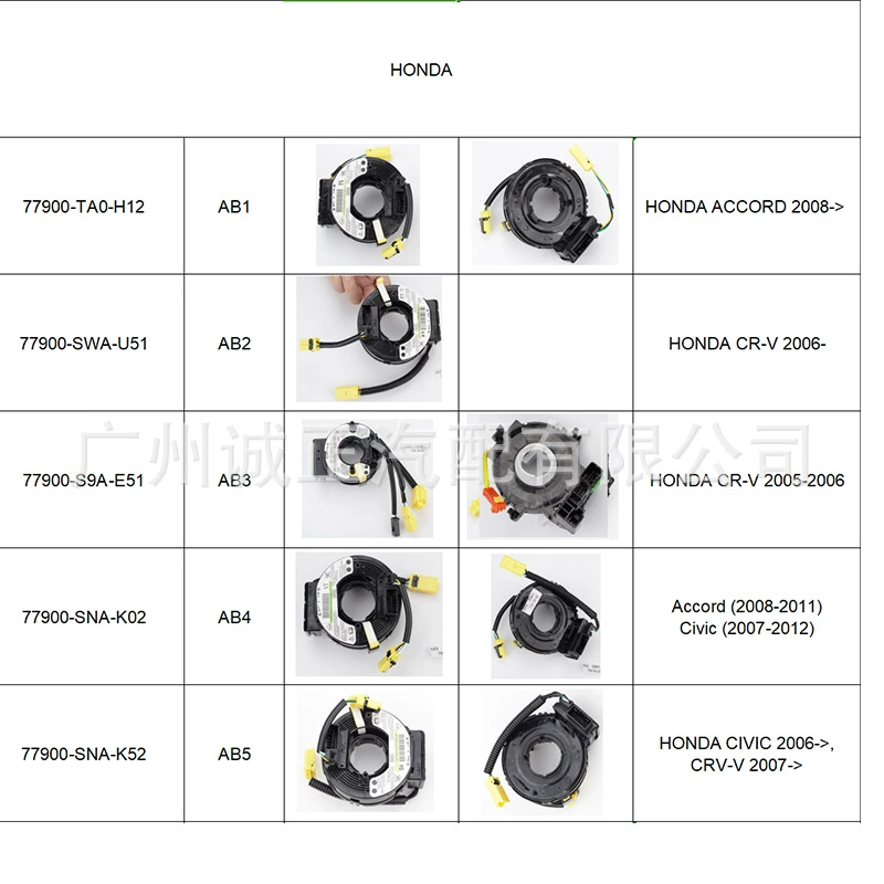 77900-SEA-E41 77900-SNA-U11 77900-T5A-J21 A21 77900-SDA-Y01