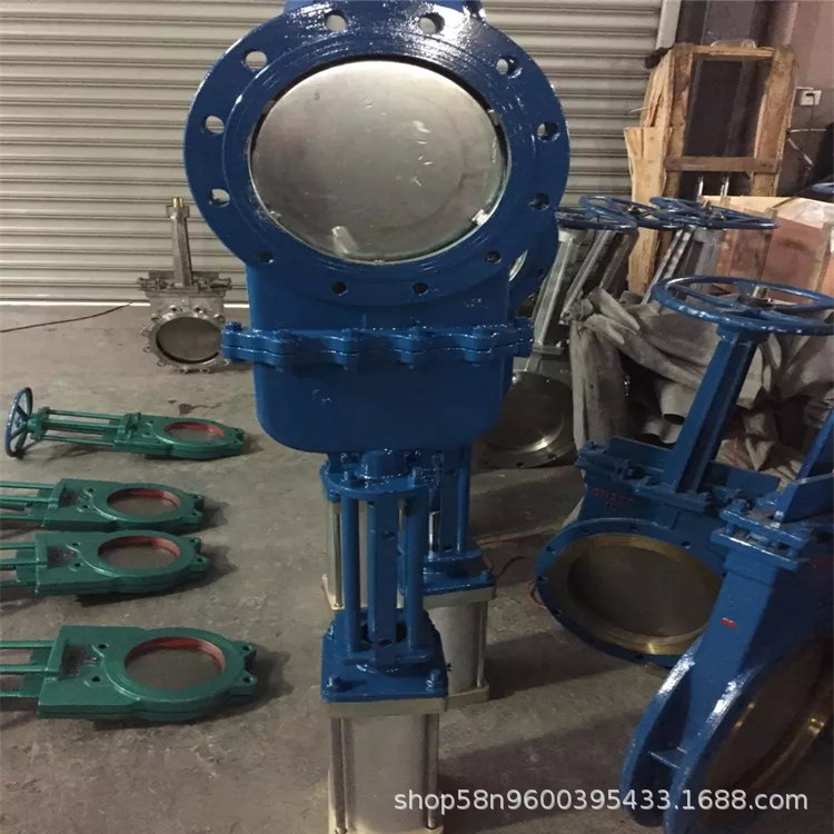 DMZ673F气动暗杆刀型闸阀 DMZ673F-10C 气动煤气刀闸阀