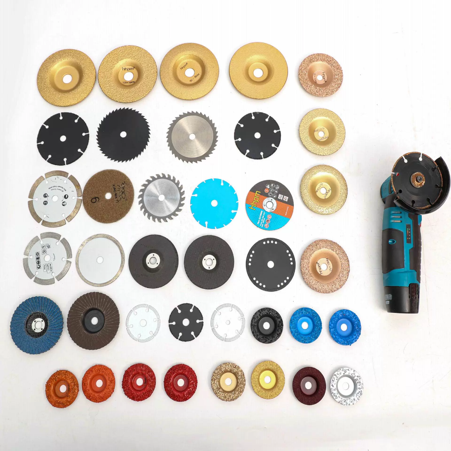 3吋75mm76mm树脂切割片高速钢TCT金刚石羊毛轮百叶轮碎粒美缝片