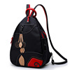 nylon waterproof Backpack Korean Edition Dual use One shoulder Inclined shoulder bag fashion light travel knapsack oxford Mummy Bag