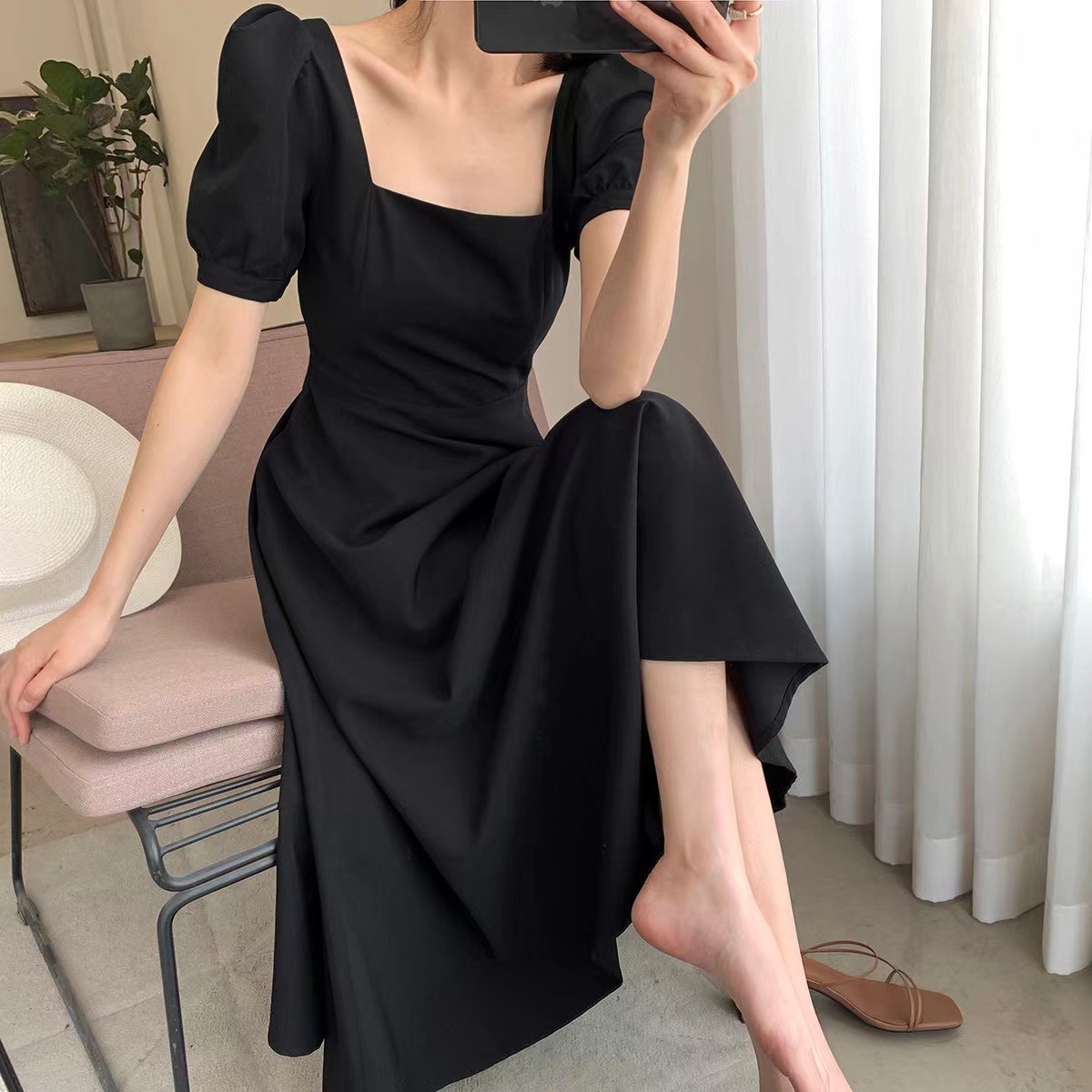 Mid-Length Dress