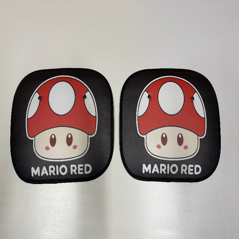 Car Anti-Kick Pad Mario Cartoon Creative Children's Backseat Protector