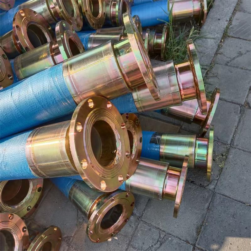 供应液压油管大口径钢丝骨架胶管吸排泥胶管