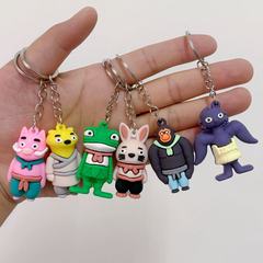 新款浪浪山小妖怪挂件立体pvc小猪妖公仔钥匙链盲盒洞洞乐配件批