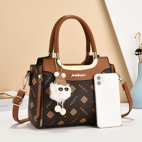 Bag for Women 2025 Printed Fashion Versatile Women's Bag Simple Large Capacity Shoulder and Crossbody Handbag Dropshipping