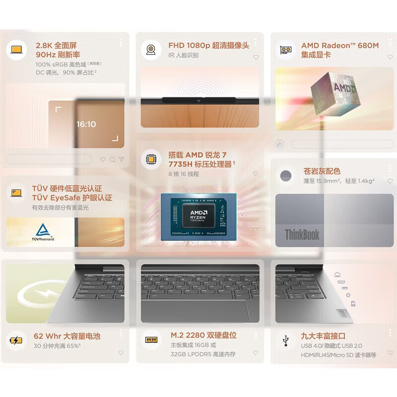 Suitable for Ruilong Edition Optional 2024 Small New Thin Office Laptop