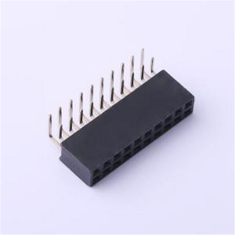 DW254W-22-20-85 间距:2.54mm 2x10P 弯插 弯插,P=2.54mm