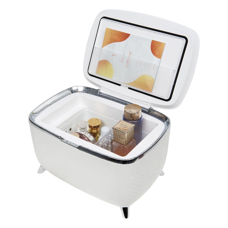 Mini Refrigerador Portátil para Cosméticos 6L para Hogar, Dormitorio y Coche