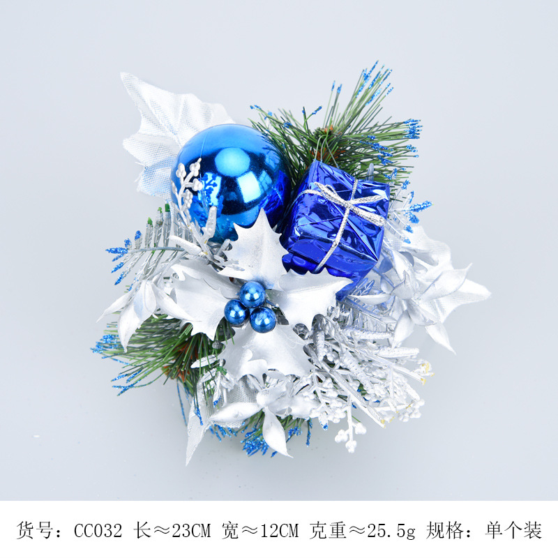 Ramas de pino artificiales navideñas, piñas, corona de árbol de Navidad, decoración de enredaderas, arreglos florales, adornos, suministros para crear ambiente, venta al por mayor