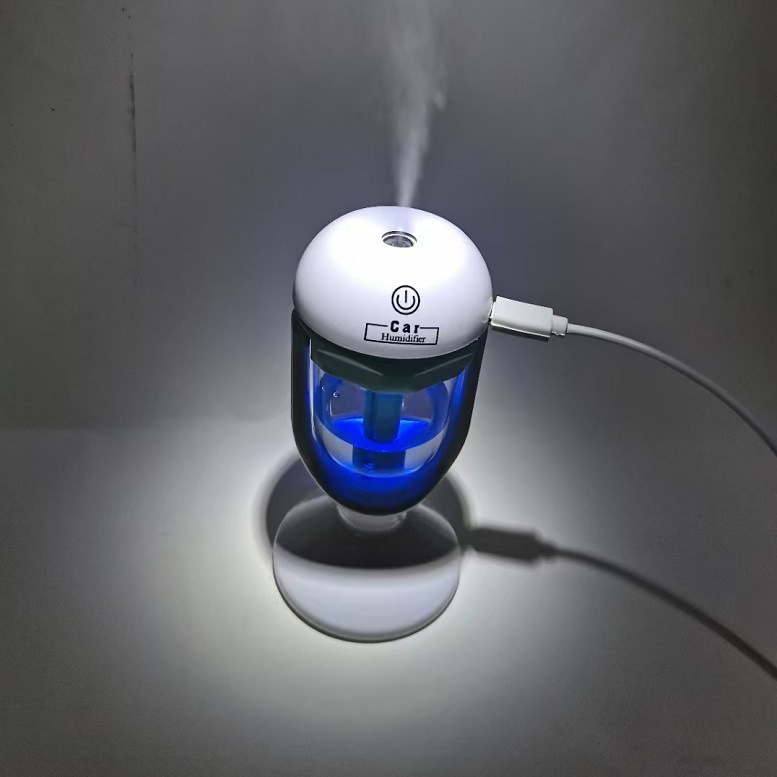 Car humidifier car household air purifier atomized spray and aromatherapy car sterilization deodorization and odor removal