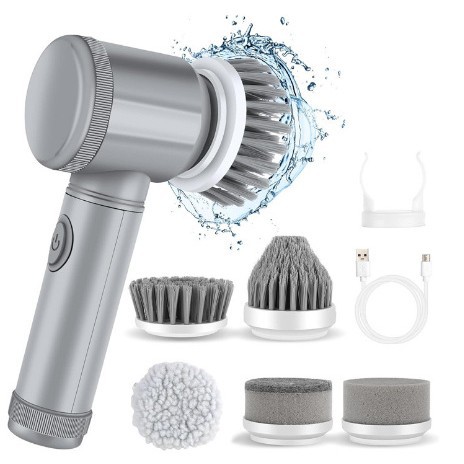 Multifuncional de mano de radio cepillo de limpieza cepillo eléctrico de cocina lavavajillas baño piscina azulejo artefacto de limpieza eléctrica