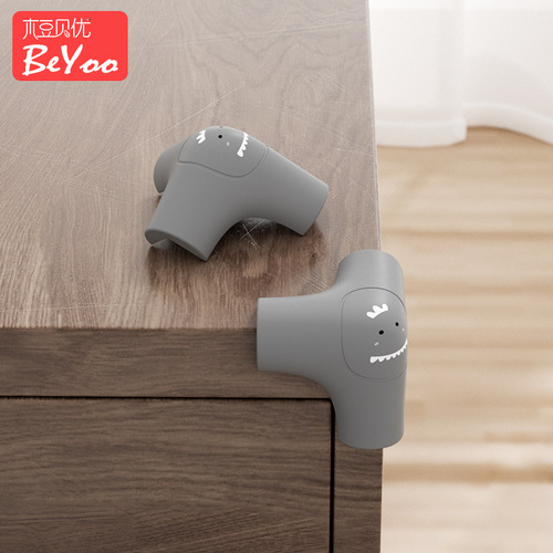Range hood anti-collision corner protector children's anti-collision corner safety thickened soft silicone furniture right-angle corner protection