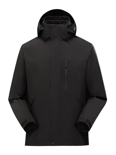 3333 unisex obsidian black/two-piece set