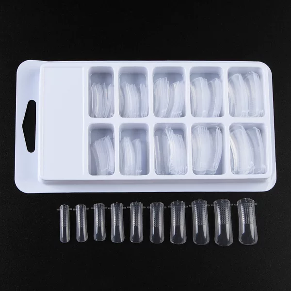 Europe and the United States fast phototherapy crystal extension nail without paper holder extension glue nail mold 100 pure nail nail nail tablets wholesale
