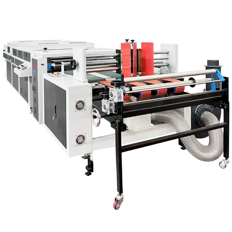 Автоматическая УФ-лакировочная машина для картона типа 1200, полностью автоматическая и полуавтоматическая машина для нанесения масла и каландрования Dongguang Aoyuan