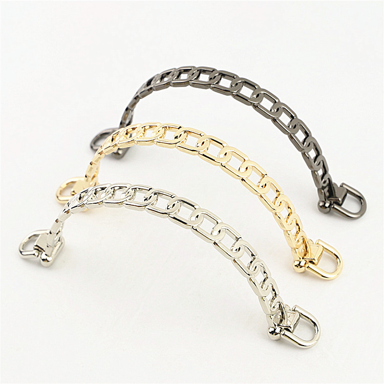 Metal hollow handle DIY bag accessory, bag handle, luggage hardware accessory