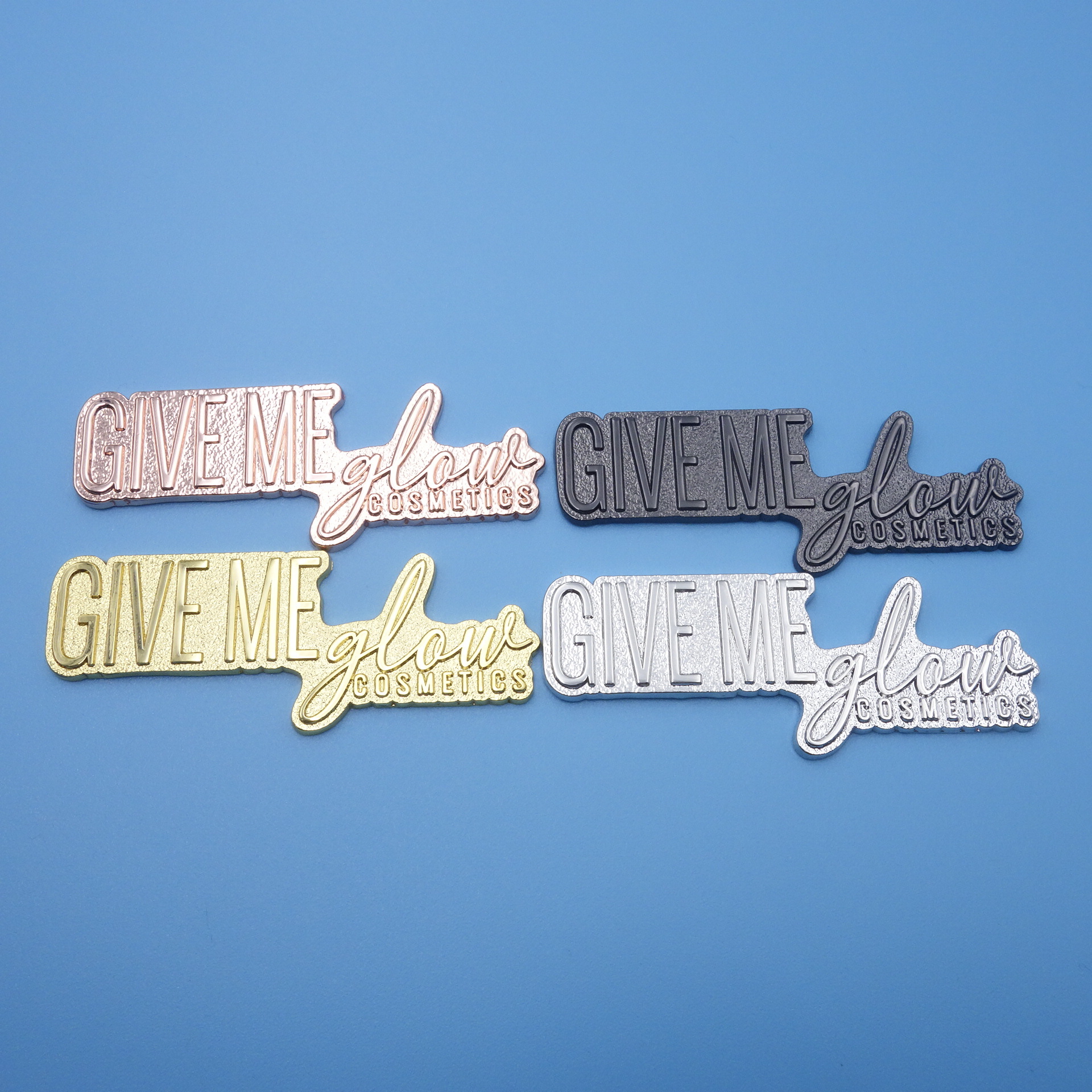 厂家生产金属logo铭牌 箱包标牌 金属标牌 创意字母铭牌 合金标牌