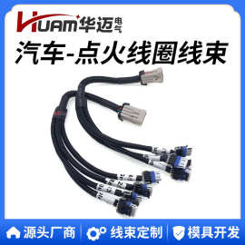 HUAM华迈 DAC044点火线圈线GMC雪佛兰LQ9LQ4LS2LS7卡车双点火插头