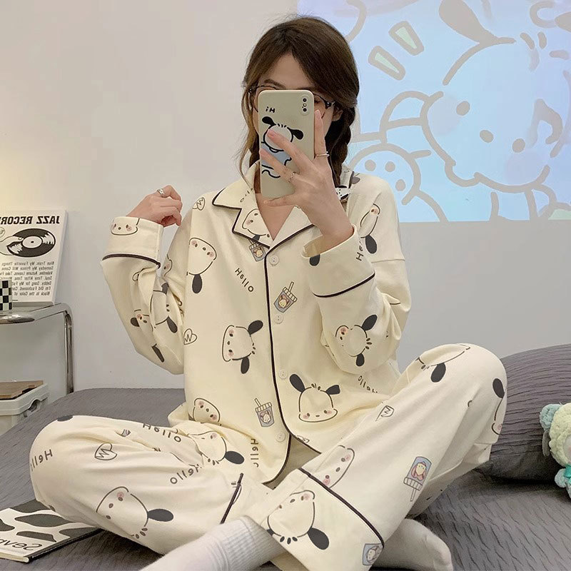 Cartoon autumn demi-season pijama