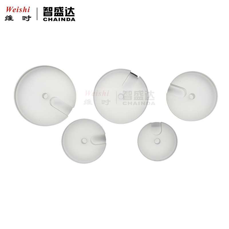 修表工具压盖机压表镜表蒙平面模具高硬度透明胶碗5个盒装