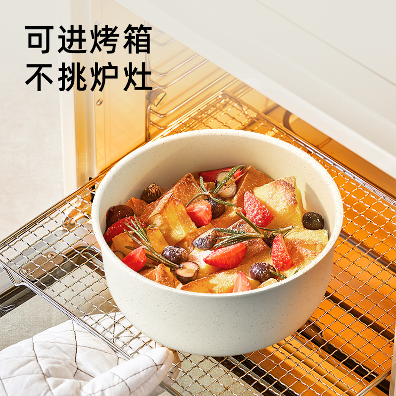 Olla de juego desmontable, sartén antiadherente, mango de olla de sopa, sartén de piedra médica separable, olla de alto valor