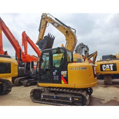 Shenzhen tiene un mercado de compras de comercio exterior de segunda mano Komatsu 60 y 56 excavadoras con su propia cabeza de trituración