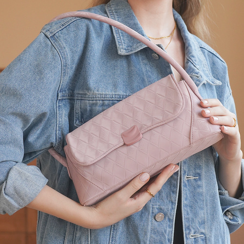 Women's Single Shoulder Crossbody Bag, Overseas Metropolis Simple Niche Handbag Fashion Women's Bag, High-End Sense Versatile