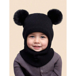 W 65047 Fleece hat scarf һ�w set �ӽqñ��һ�wᘿ�ñ�羳