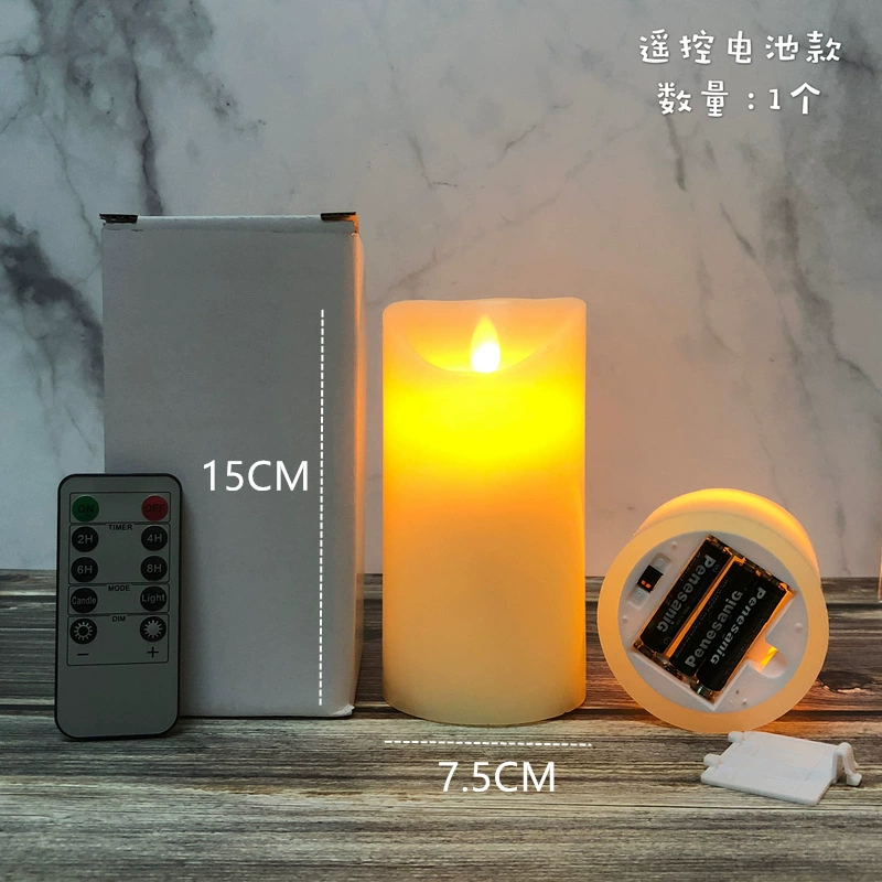 LED electronic candle swing flame Wedding Wedding Wedding Remote Charging Stage Road Quotes Bar
