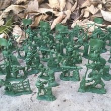 直销儿童男孩现代兵人军人士兵军事模型玩具二战塑料打仗小人专区