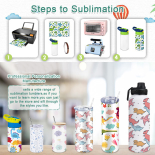 20ozֱ�������A�D��DIY���Dӡ��ͯ���ر������p�����R�˱�С�n��