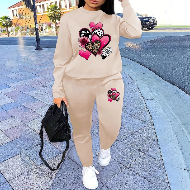 2025 New Women's Sportswear Aesthetic Designer Clothing Trend Sportswear High-Quality Sweatshirt and Sweatpants 2 2025 New Women's Sportswear Aesthetic Designer Clothing Trend Sportswear High-Quality Sweatshirt and Sweatpants 2
