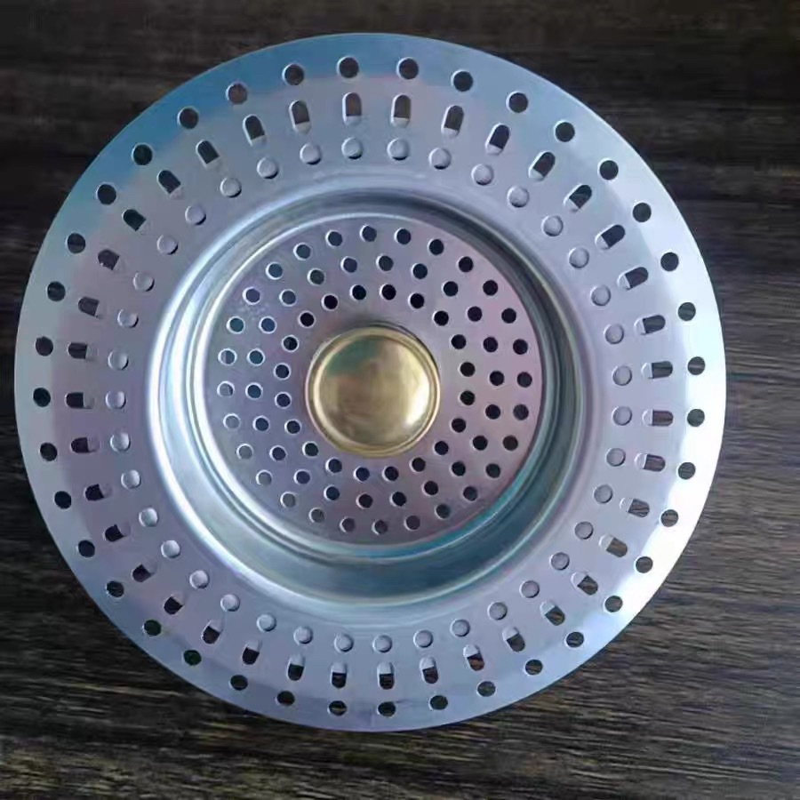 Cocina de acero inoxidable lavabo de verduras lavabo gran pantalla de filtro filtración antiolor lavabo de platos núcleo de rebote soporte de etiquetado transfronterizo