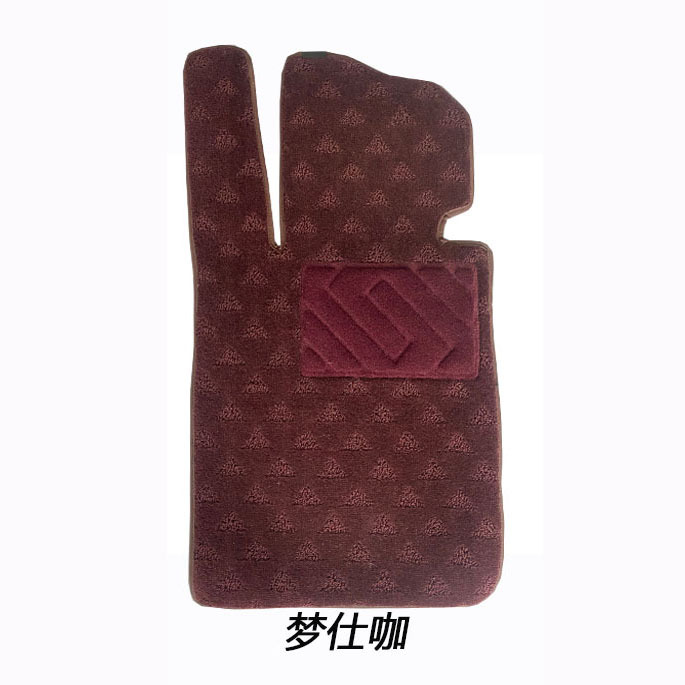 Car Floor Mats, Two-Layer Carpet, 360-Degree Full Coverage, Tpe-Specific Flat Bottom Mat, Roll Material, Polypropylene Jacquard Carpet for the Car Interior