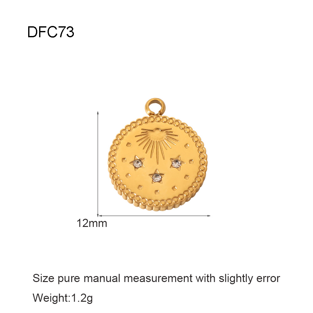 3g Weight 0.03µm-0.05µm Gold Plating Thickness PVD Coated Gold Plating Process Pendant Jewelry Making Type 15*12mm, 20mm, 24*14mm Jewelry Making Size 18K Real Gold Plated Plating Material 1 Piece Quantity 304 Stainless Steel Material Geometric, Palm, Eye Pattern Casual, Simple Style, Streetwear Style Plating, Inlay Craft 1 Piece 15*12mm 20mm 24*14mm 304 Stainless Steel Geometric Pendant 6