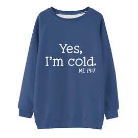 2023秋冬季新款卫衣圆领插肩袖3D数码印花