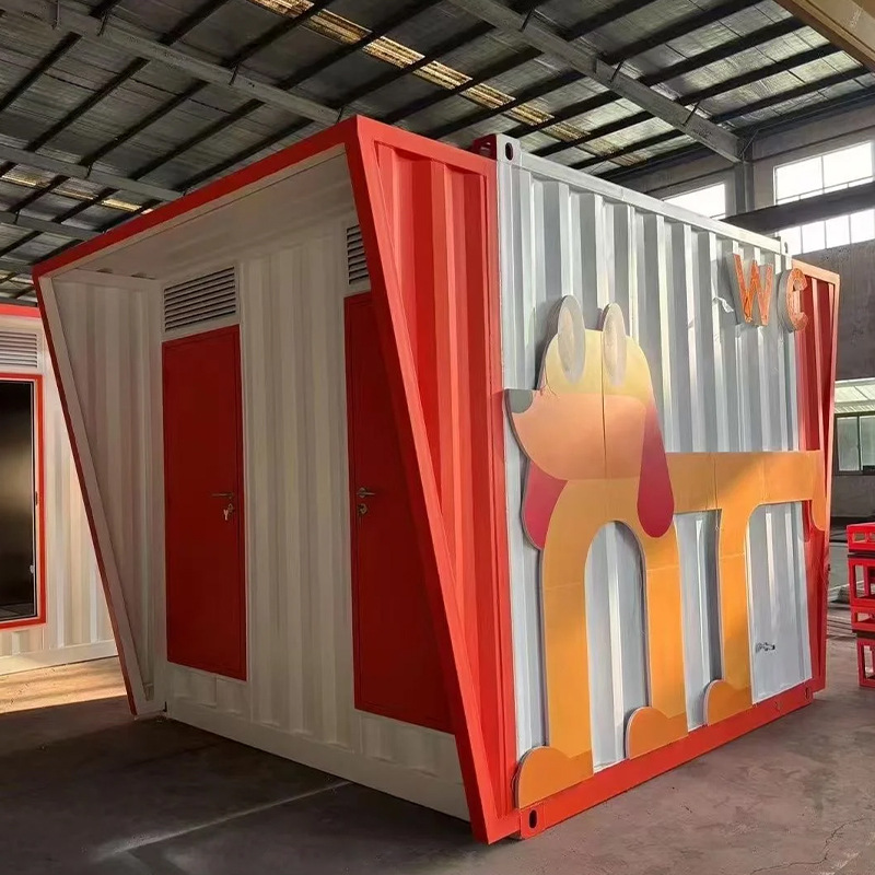 Container house welding packing box color steel integrated house…