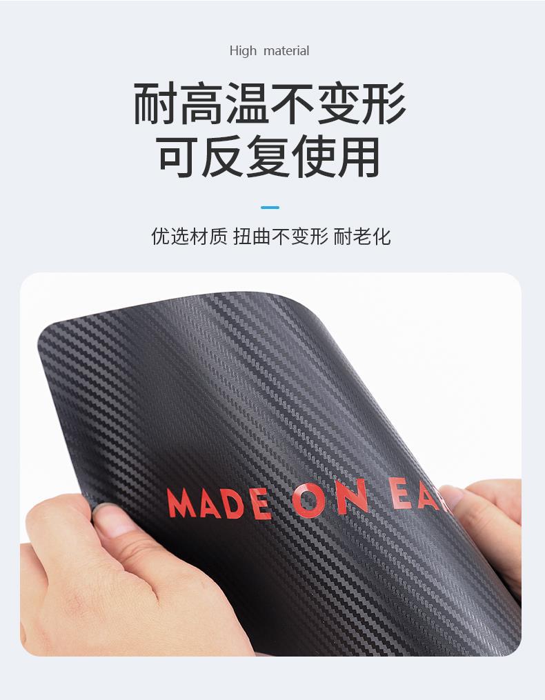 Suitable for Tesla Model3Y car high brake light projection plate decoration taillight sticker lamp exterior decoration