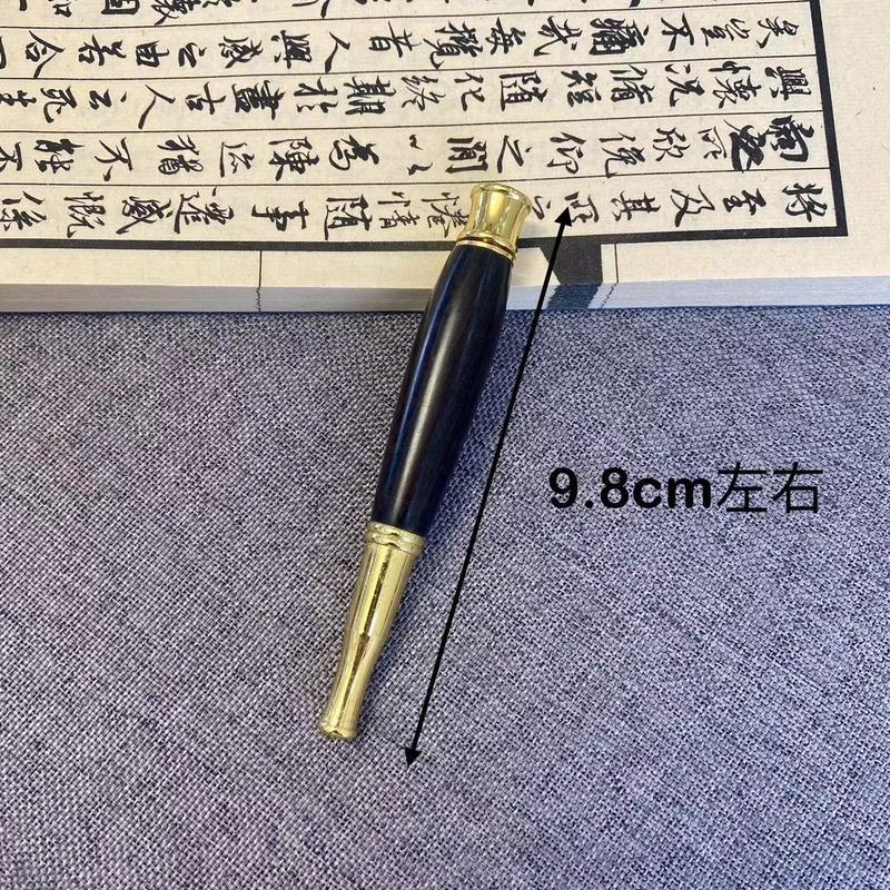金丝楠木 大叶黄花梨 紫光檀木老式烟斗貔貅烟杆过滤烟嘴可清洗|undefined