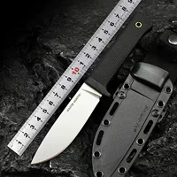 Тактический фиксированый клинок (Cold Steel V3), компактный походный карманный нож 10 см