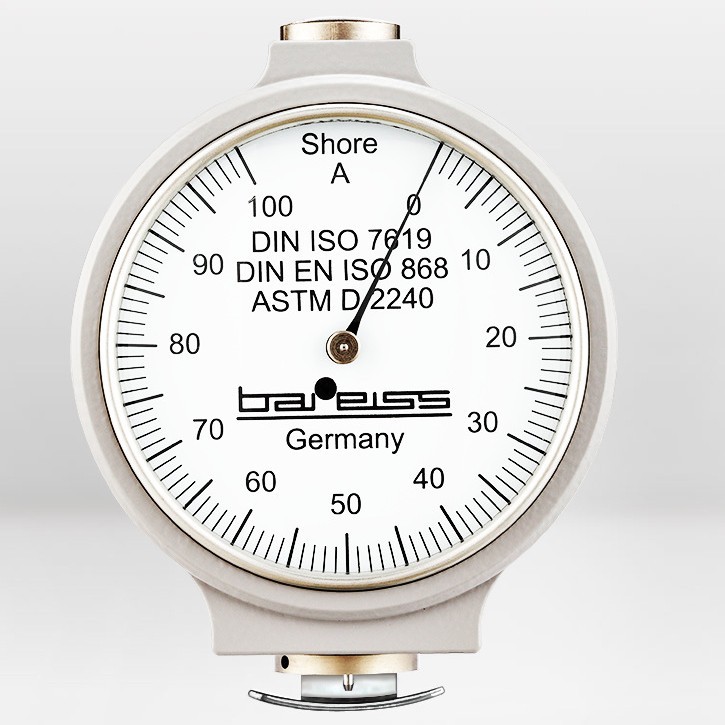 总代理德国Bareiss HP Shore A便携式硬度计 机械式指针邵氏硬度