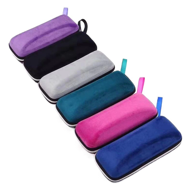 Фабрика оптом молния солнцезащитные очки черные солнцезащитные очки EVA чехол сумка на молнии Мягкая сумка оптом