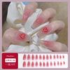 Nail stickers for manicure, fake nails for nails, accessory handmade, wholesale, ready-made product