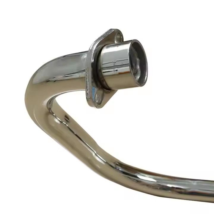 Motorcycle exhaust pipe elbow CG125 modified front section