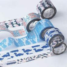 日本和纸胶带2024秋冬款ex功能decomina皆川明艺术手帐素材贴纸