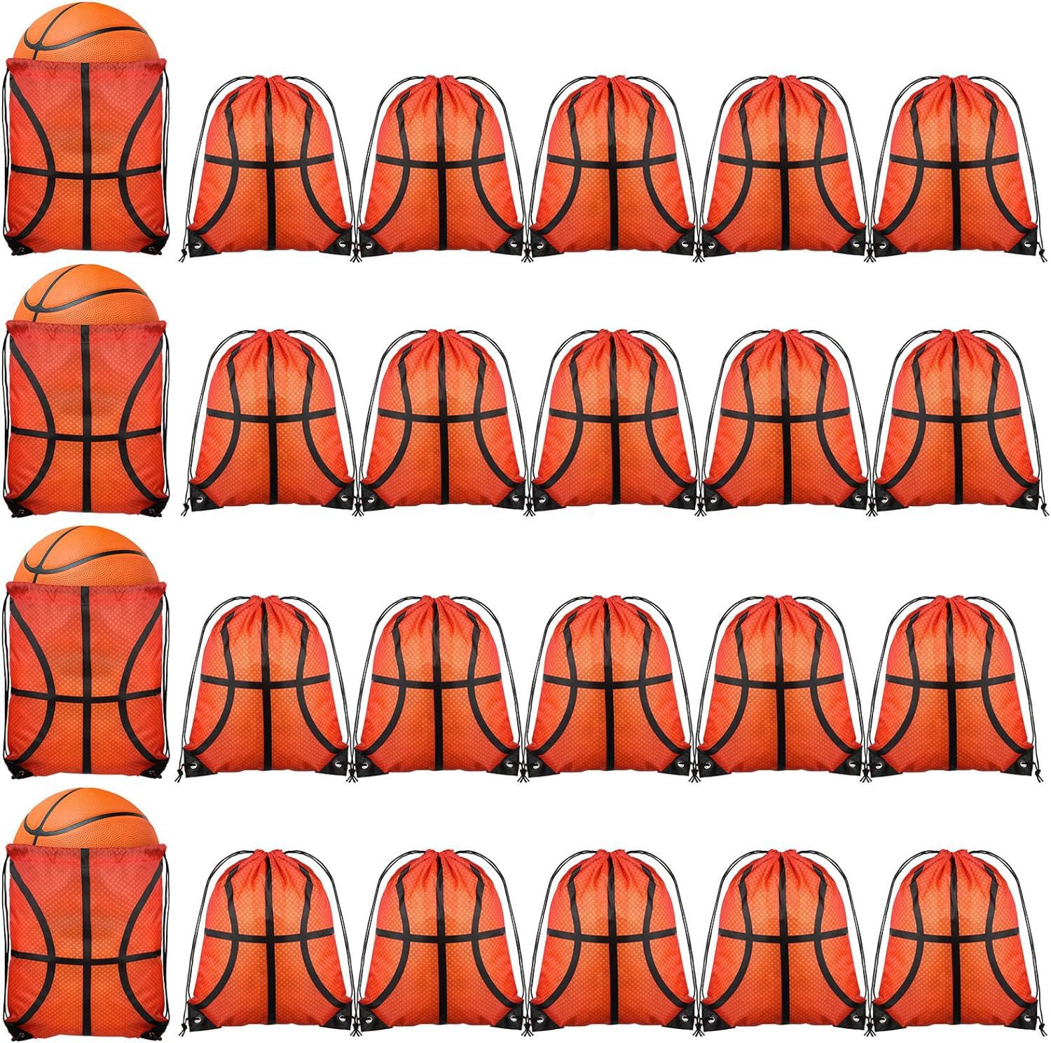 篮球束口袋三篮球儿童生日派对抽绳双肩背包袋便携收纳袋跨境新款