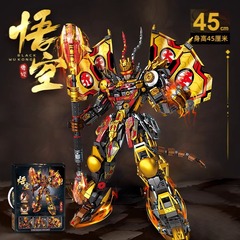 明迪K2314積み木悟空機甲神話黒少年互換レゴ玩具組み立て模型新年プレゼント