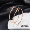 Golden, 50mm, pink gold, does not fade